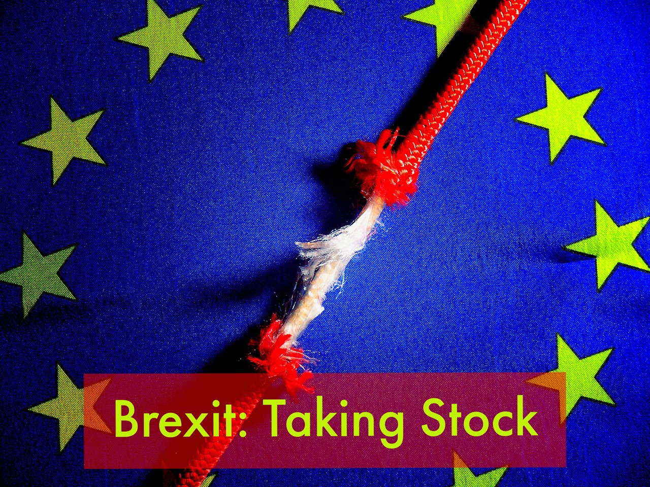 Brexit:  Taking stock Image
