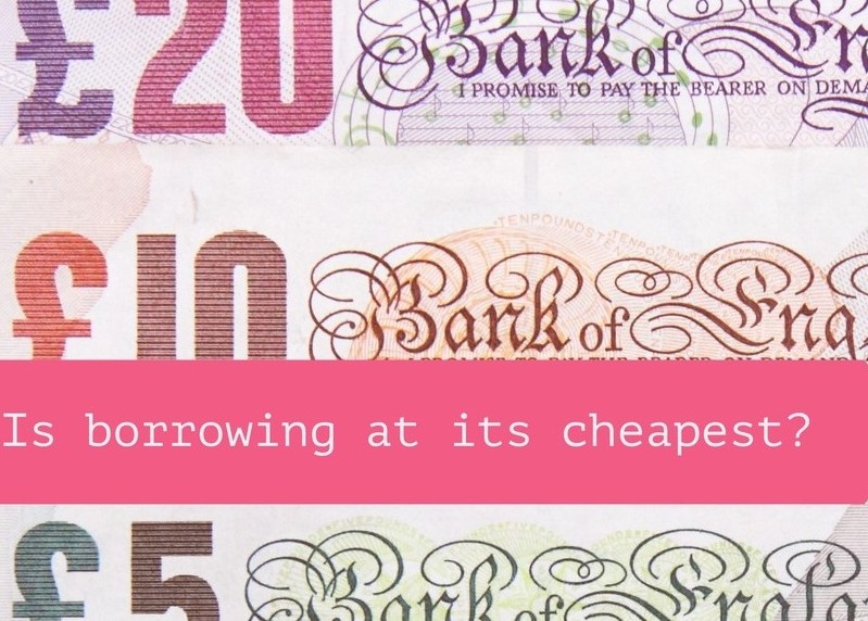Is borrowing at its cheapest? Image