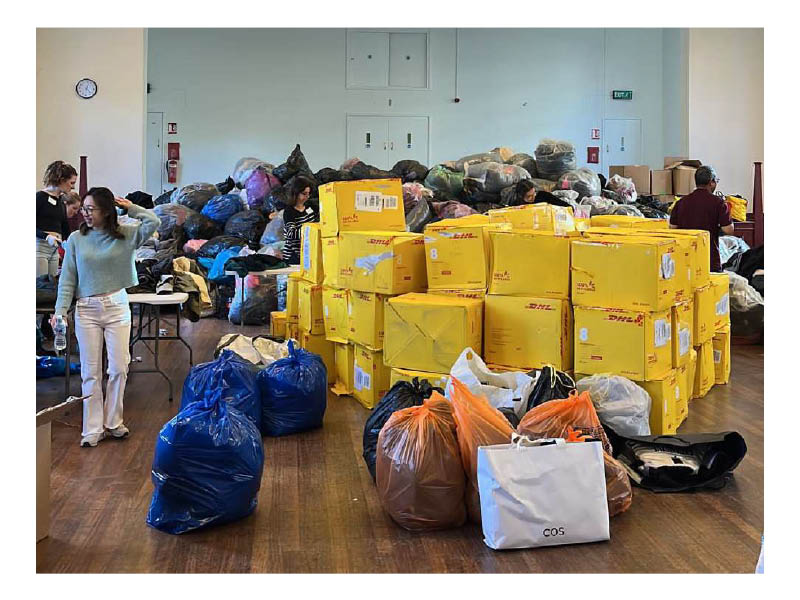 865 coats collected for homeless and vulnerable persons Image