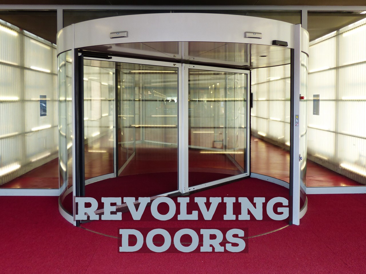 Gibraltar's revolving doors Gibraltar's revolving doors Image