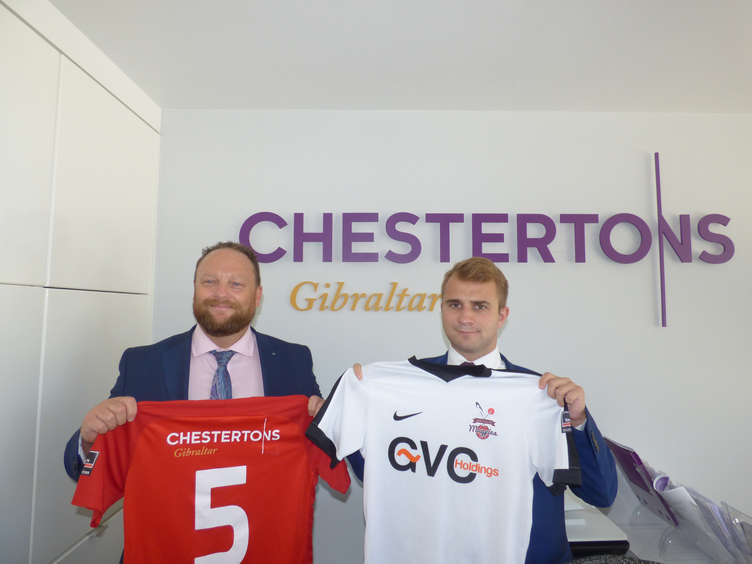 Chestertons Gibraltar sponsors FC Bruno’s Magpies Image