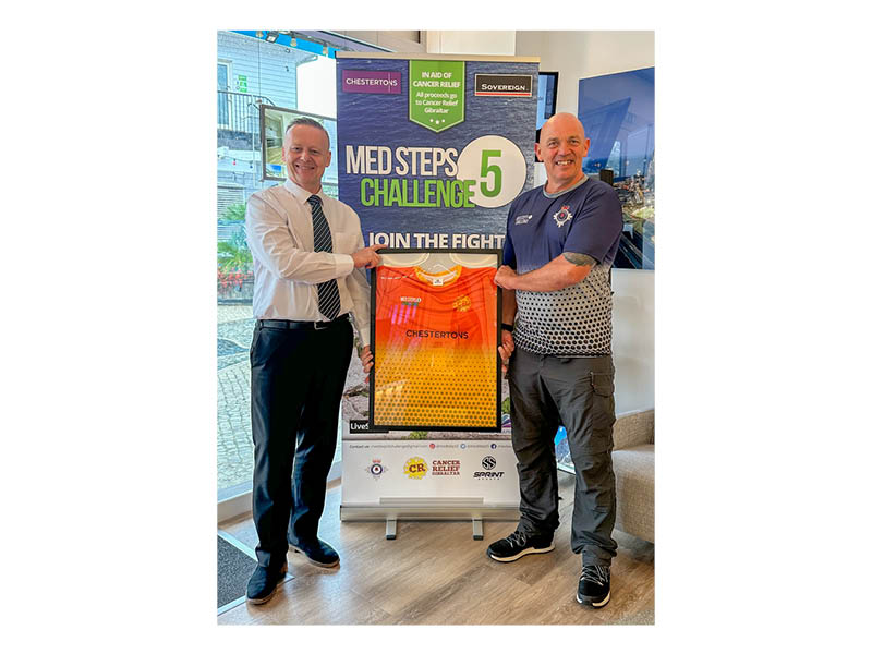 Chestertons announced as lead sponsor for the MedSteps5Challenge 2024 Chestertons announced as lead sponsor for the MedSteps5Challenge 2024 Image
