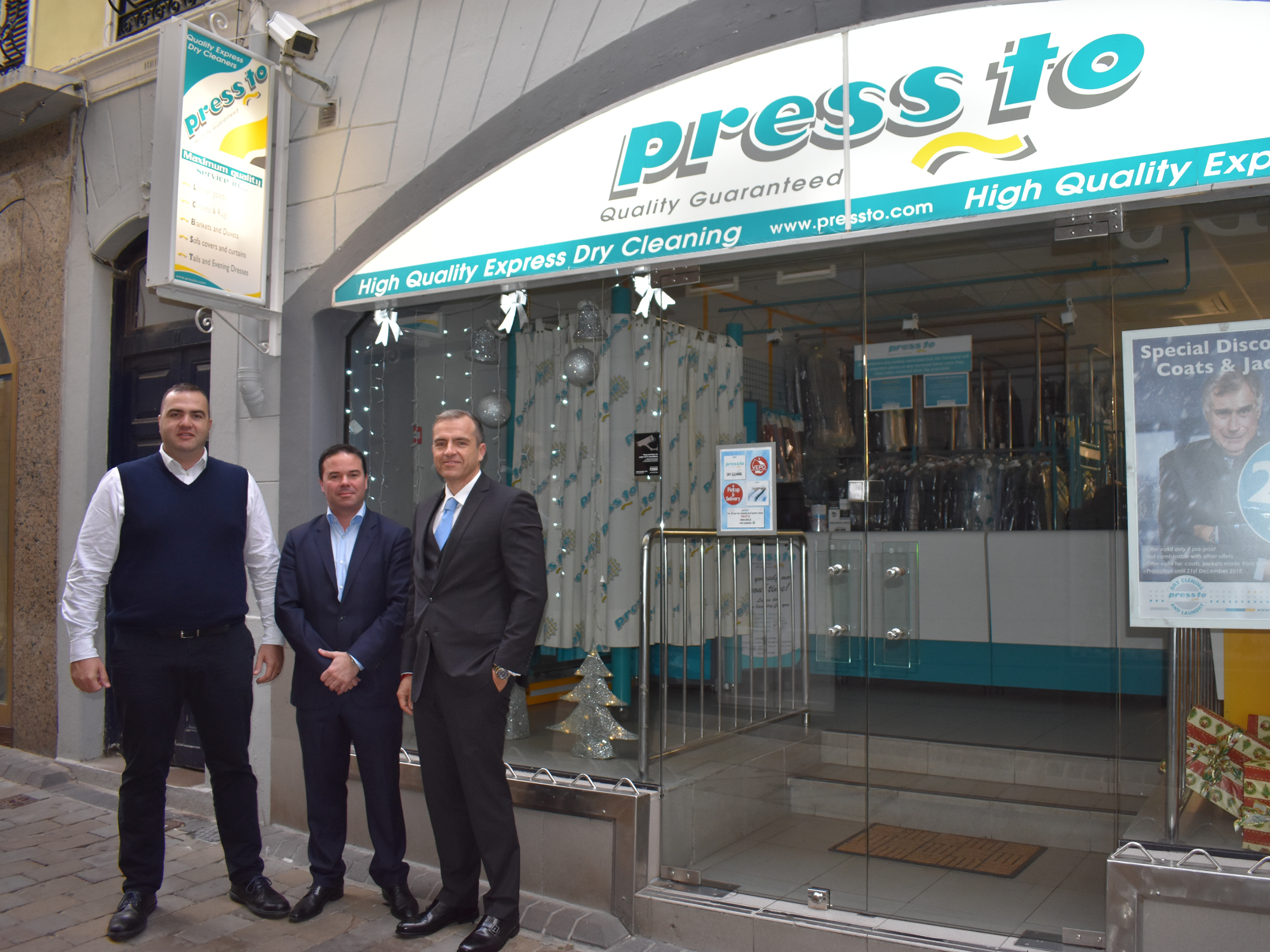 E1 attracts Gibraltar's dry cleaners, Pressto, to its new development E1 attracts Gibraltar's dry cleaners, Pressto, to its new development Image